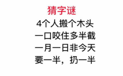 扔一半要一半是什么字,从“扔一半要一半”探寻汉字奥秘