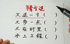 又到村里打一字谜,又到村里,巧妙一谜揭示汉字奥秘”